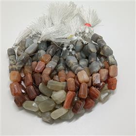 Wholesale Peach Moonstone Tumble Beads 16 Inches Length