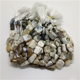 Wholesale Dendrite Gemstone Tumble Beads 16 Inches Length