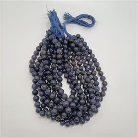 Wholesale Iolite Gemstone Round Beads 16 Inches Length