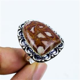 Beautiful Natural Noreena Jasper Gemstone Boho Ring