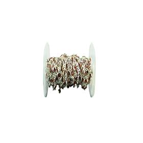 Garnet Quartz Oval Shape Gemstones 925 Sterling Silver Bezel Connector Chains