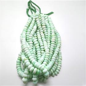 Wholesale Dyed Opal Gemstone Roundel Shape Beads 16 Inches Length