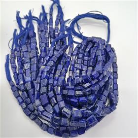 Lapis Lazuli Fancy Shape Gemstone Beads