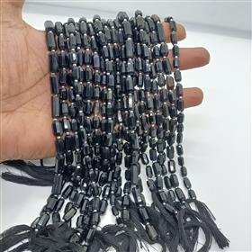 Natural Fancy Shape Black Onyx Gemstone Beads