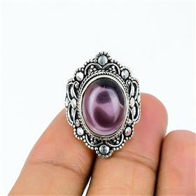 Amethyst Gemstone Handmade Boho Rings